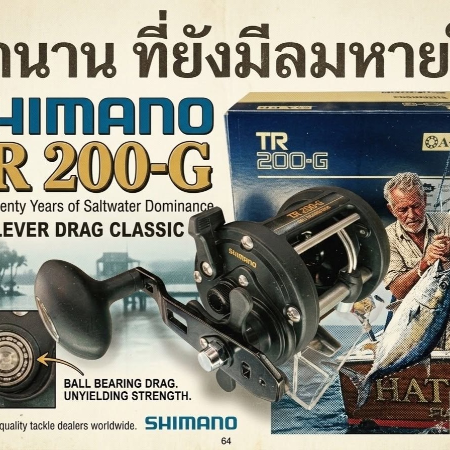 รอก SHIMANO TR 200 G